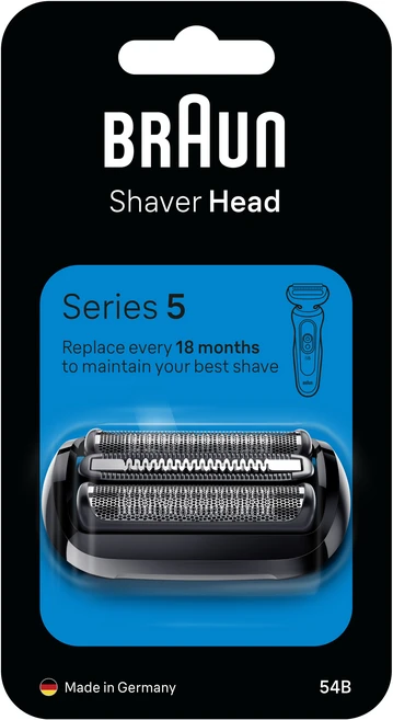 BRAUN 정품 시리즈 5 교체용 날망 일체형, 54B, 1개 - 쿠팡