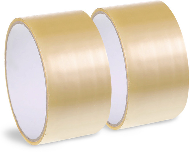 아뜰라임 파스텔 테이프공 볼 만들기 펄 풍선 컬러 실리콘 테이프 6cm, 옐로우, 2개