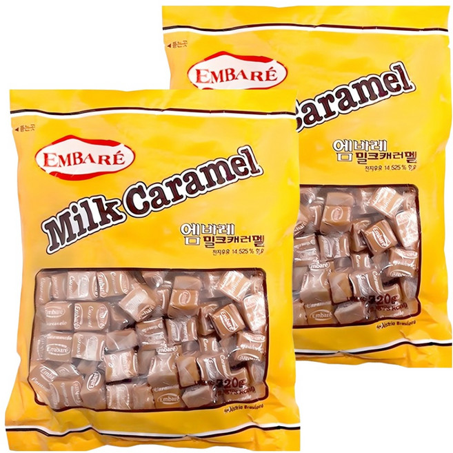 엠바레 밀크 카라멜, 720g, 2개
