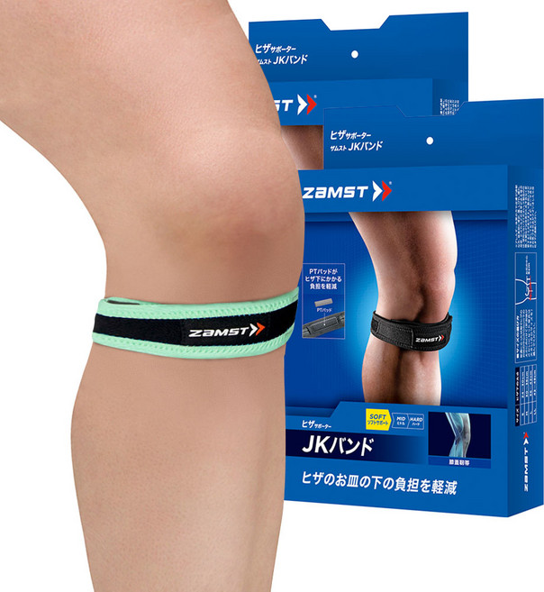 잠스트 JK-BAND 무릎보호대, 2개, 그린