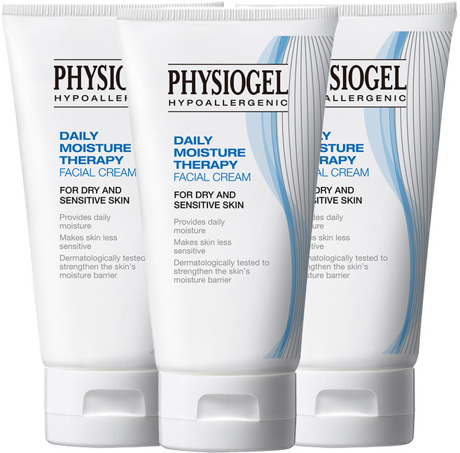 피지오겔 데일리 모이스쳐 테라피 페이셜 크림, 150ml, 3개
