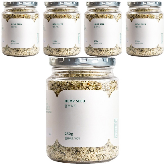 착한습관 햄프씨드, 230g, 5개