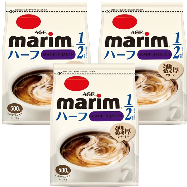AGF marim 非乳奶精, 500g, 1包, 3包