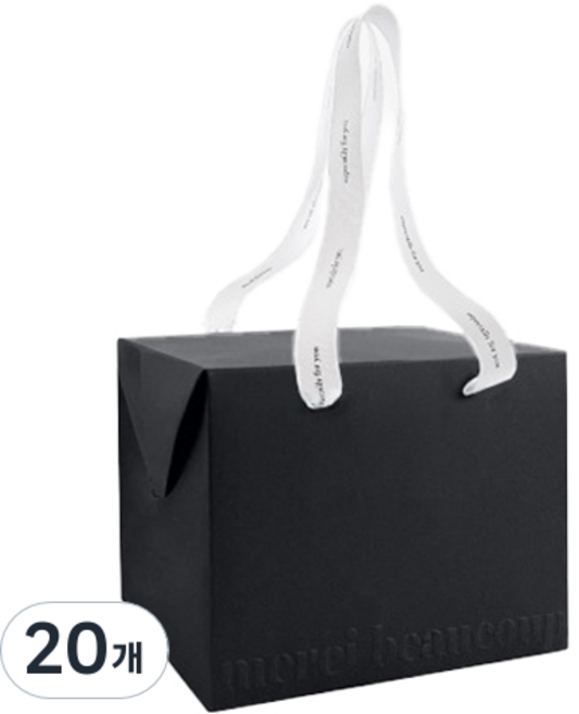 헬로우모리스 스페셜 박스백, 블랙, 20개