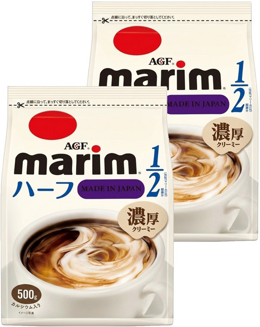 AGF marim 非乳奶精, 500g, 1包, 2包