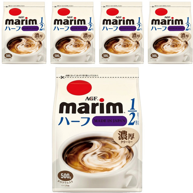 AGF marim 非乳奶精, 500g, 1包, 5包