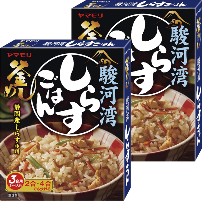 Yamamori 山森 駿河灣炊飯素 吻仔魚味, 180g, 2盒