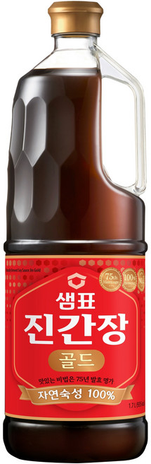 샘표 진간장 골드, 1.7L, 1개