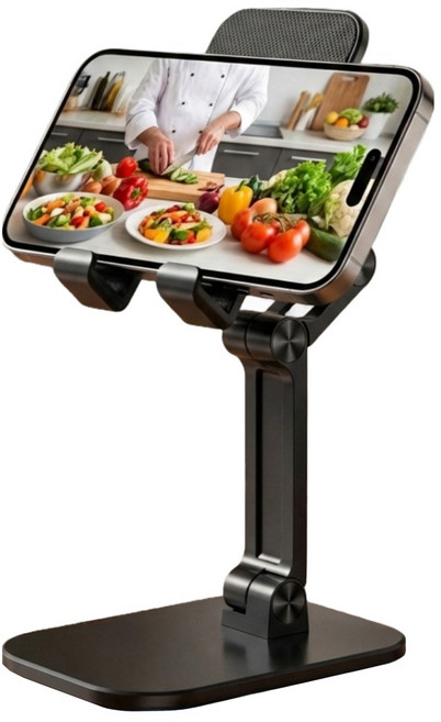 모모 휴대폰 다용도 거치대, 블랙, 1개