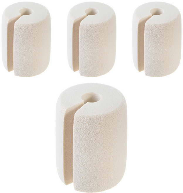탐사 홈 문닫힘 방지 스펀지, 4개