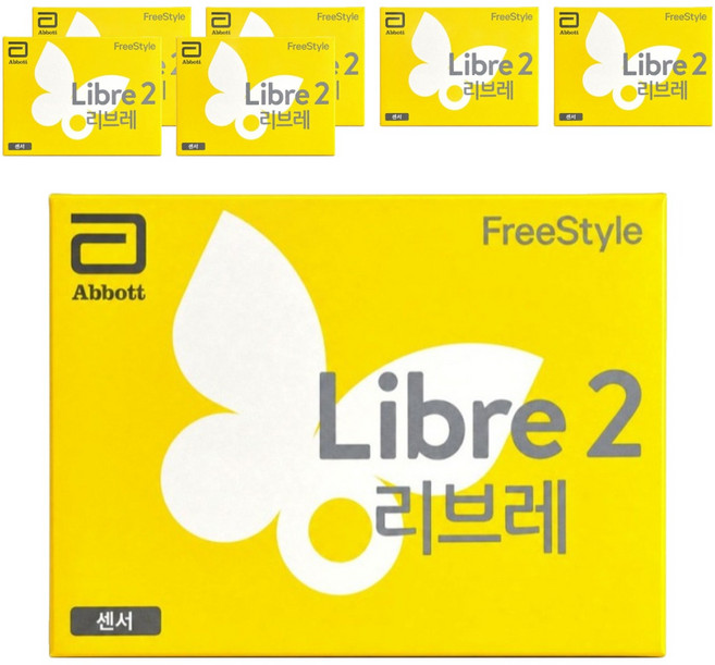 애보트 프리스타일 리브레2 연속 혈당측정기, FreeStyle Libre 2, 7개