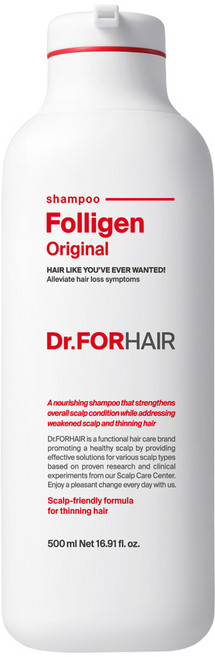 닥터포헤어 탈모증상완화 두피강화 폴리젠 오리지널 기능성샴푸, 1개, 500ml