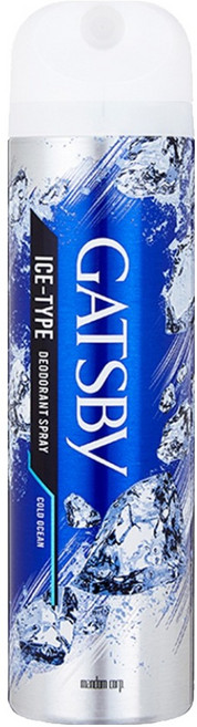 갸스비 아이스 타입 데오드란트 스프레이 콜드 오션, 216ml, 1개