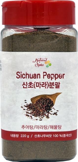 내츄럴스파이스 산초(마라)분말, 220g, 1개