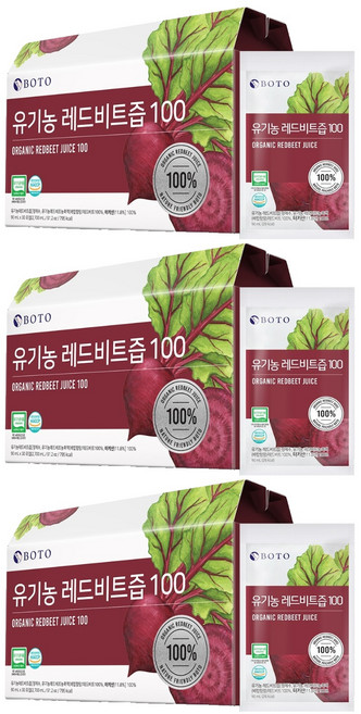 보뚜 레드비트즙 100, 90ml, 90개