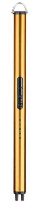 USB脈衝點火槍 21.5 x 1.5cm 香檳金, JL866-2, 1個