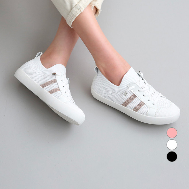 단골언니 라뚜 여성용 니트 슬립온