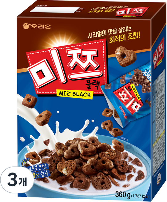 미쯔 시리얼팩, 360g, 3개