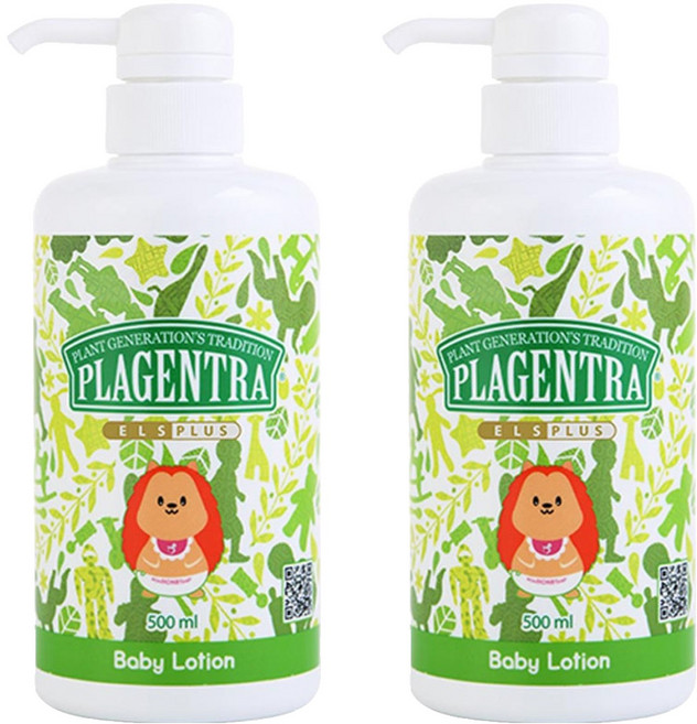 프라젠트라 베이비 프리미엄 대용량 로션, 500ml, 2개
