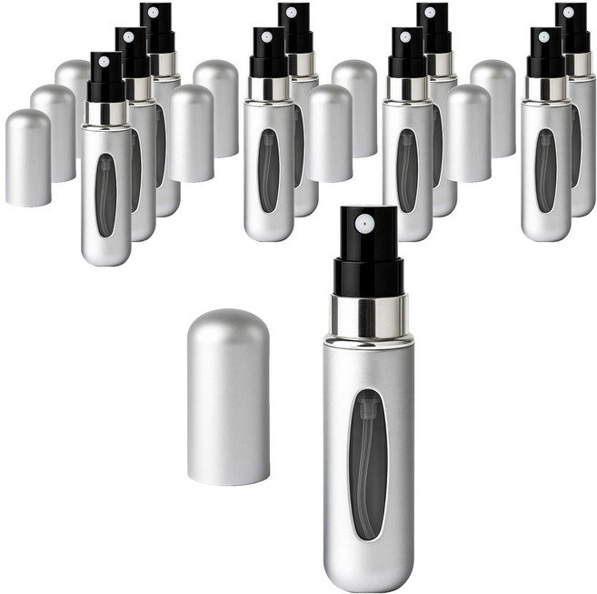 아이돈케어 새지않는 향수 팟 공병, 10개, 매트실버