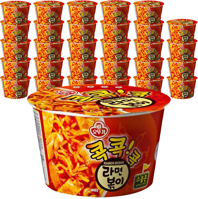 오뚜기 콕콕콕 라면볶이 용기 120g, 30개