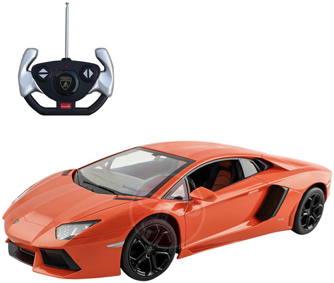 RASTAR 星輝 藍寶堅尼 AVENTADOR LP 700-4 遙控車 1:14, 1個, 橙色