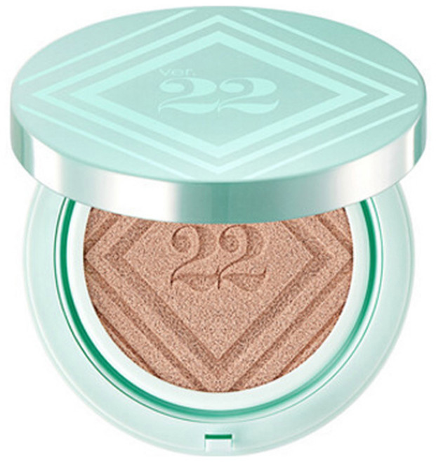 chosungah22 C&T大王氣墊粉餅 海洋安瓶款 SPF50+ PA++++ 25g, 02 Sand Beige, 1個