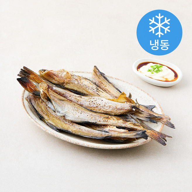 해맑은푸드 반건조 노가리 조미명태 (냉동), 700g(중소), 1개