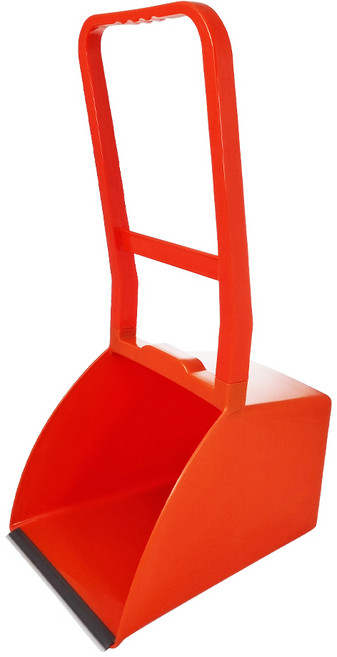 데일드 고무날 외곽 쓰레받기, 1개, 빨강