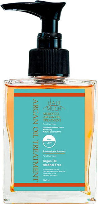 HAIR MUCH 摩洛哥堅果護髮油 100ml 修護滋養 柔順亮澤, 1瓶