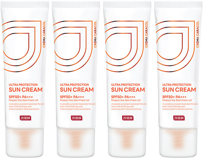 자민경 크레마카라콜 울트라 프로텍션 썬크림 SPF50+ PA+++, 50ml, 4개