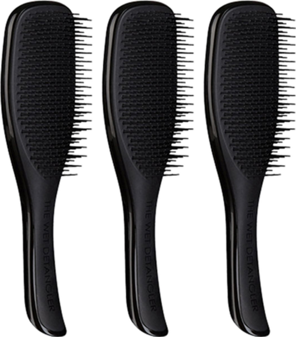 탱글티저 웻 디탱글러 헤어브러쉬, 리코리스 블랙, 3개