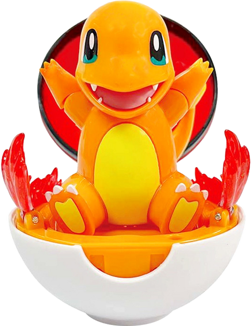 庄臣 驚奇寶可夢系列 小火龍 公仔 ZC8937 3歲以上, 1個