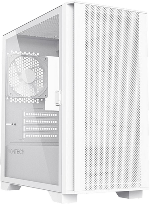 MONTECH 君主 電腦機殼 白色, MONTECH X3 MESH WHITE, 1個