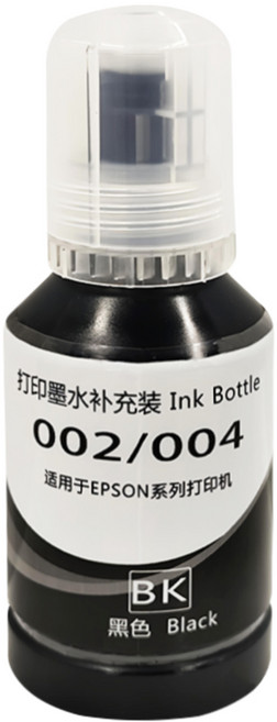 REQIR 連供印表機抗UV副廠奈米級墨水 適用EPSON L4260 L14150 L6190 L6290 L4150 L6170 L4160 4 140ml, 黑色, 1瓶