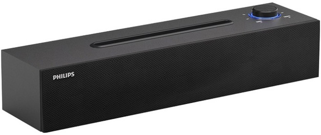 PHILIPS 飛利浦 HI-FI木質立體環繞藍牙電腦音箱 37 x 9.5 x 7cm, SPA3818