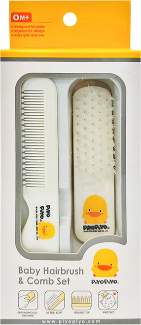 PiYOPiYO 黃色小鴨 髮梳組, 1組
