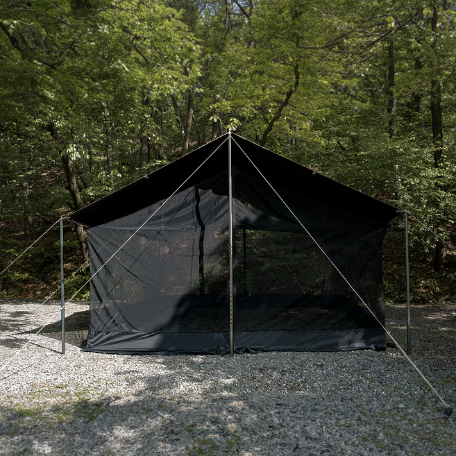 폴라리스캠프 렉타 메쉬스크린, 블랙