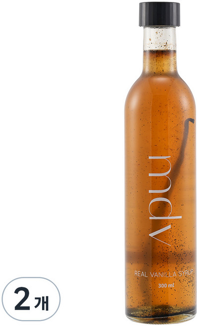 매드바닐라 리얼 바닐라시럽 홀빈, 300ml, 2개