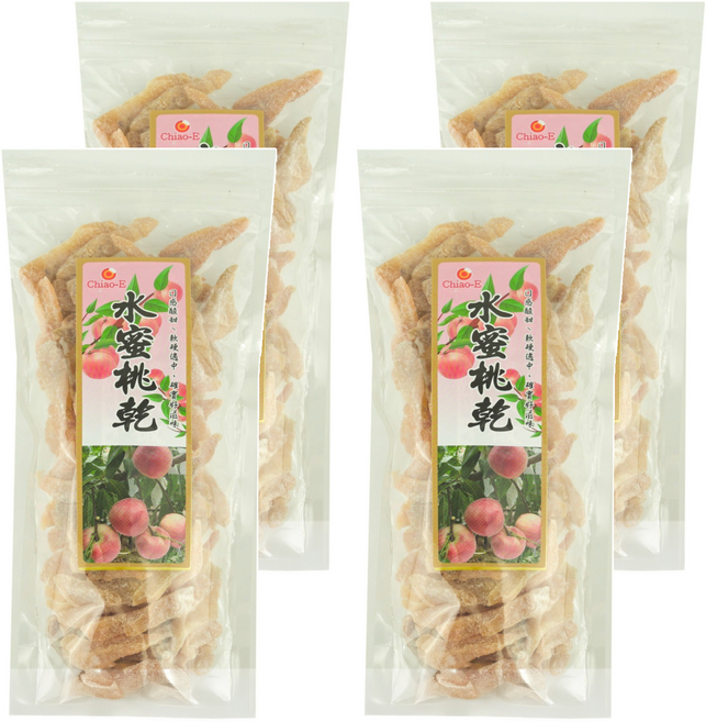 Chiao-E 巧益 水蜜桃乾, 280g, 4包