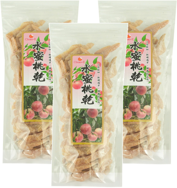 Chiao-E 巧益 水蜜桃乾, 280g, 3包