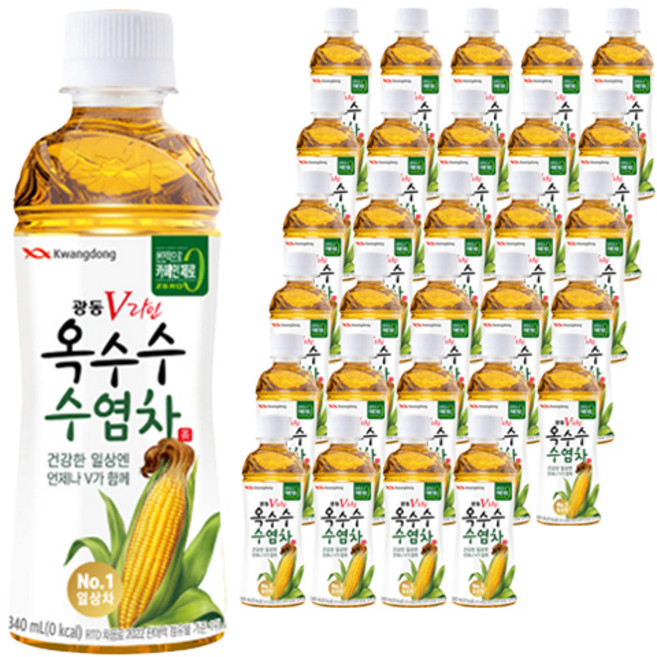 광동옥수수수염차, 340ml, 48개