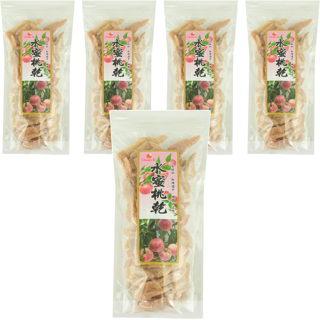 Chiao-E 巧益 水蜜桃乾, 280g, 5包