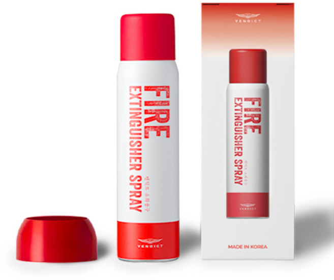 벤딕트 차량용 휴대용 소화기 스프레이 k급, 330ml, 혼합색상, 1개