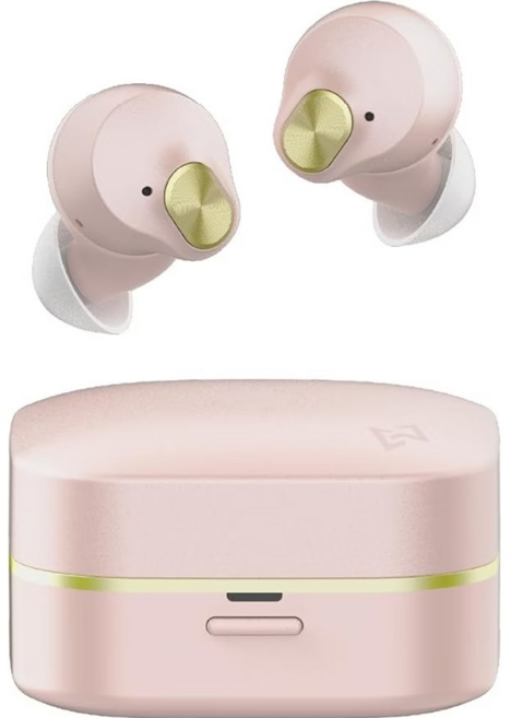 AVIOT Wireless 主動降噪 入耳式 無線耳機 多點配對 IPX4 1.5H Playtime 粉色 TE-Q3