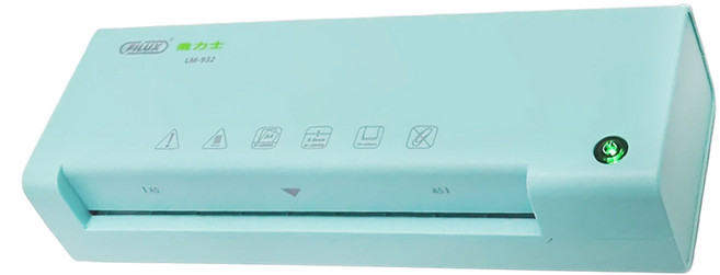 FILUX 飛力士 專業護貝機 LM-932 70~125μ膠膜 2.5-4分鐘快速預熱 一鍵退紙, A4