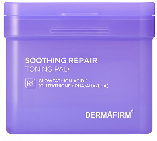 DERMAFIRM 鎮靜修護亮白爽膚棉片R4 180ml, 1盒, 70片