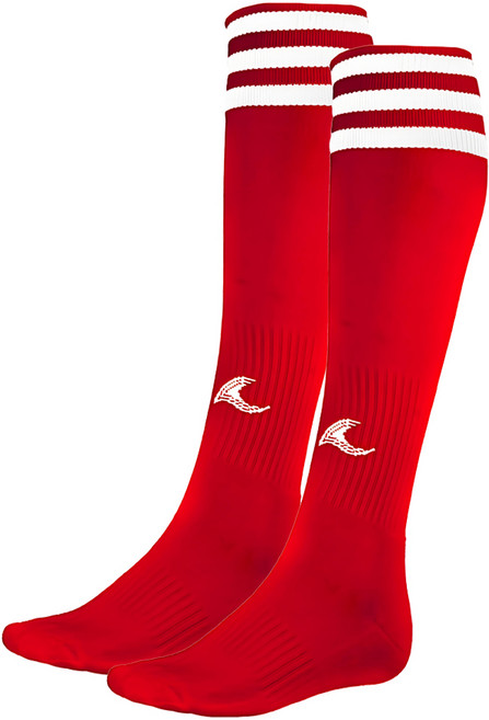 Loopal 路寶 專業足球運動襪 LASC4022, 紅色, 1雙