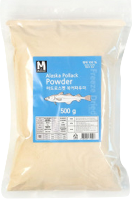 마도로스펫 강아지 북어파우더, 북어, 500g, 1개