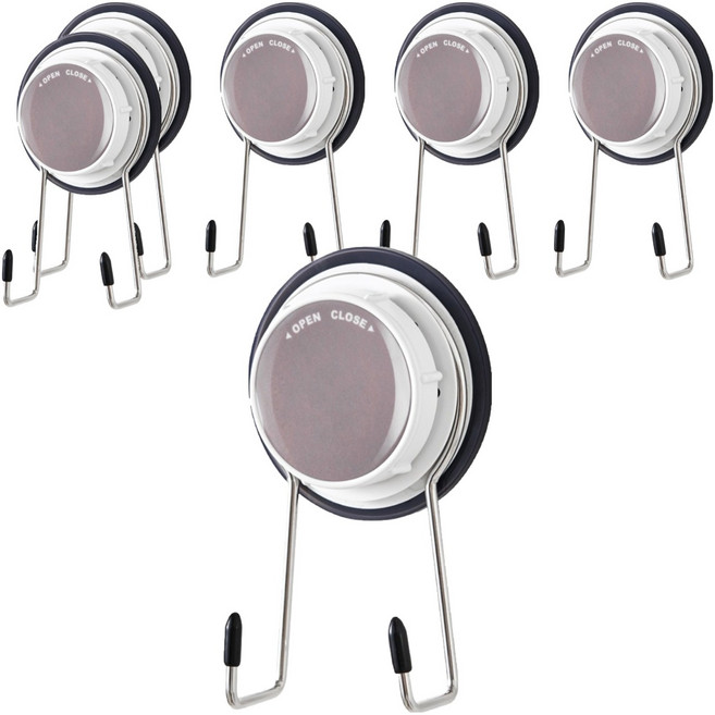 디허브 더블후크, 혼합색상, 6개